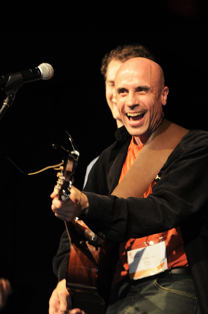 David at the Eucharistic congress